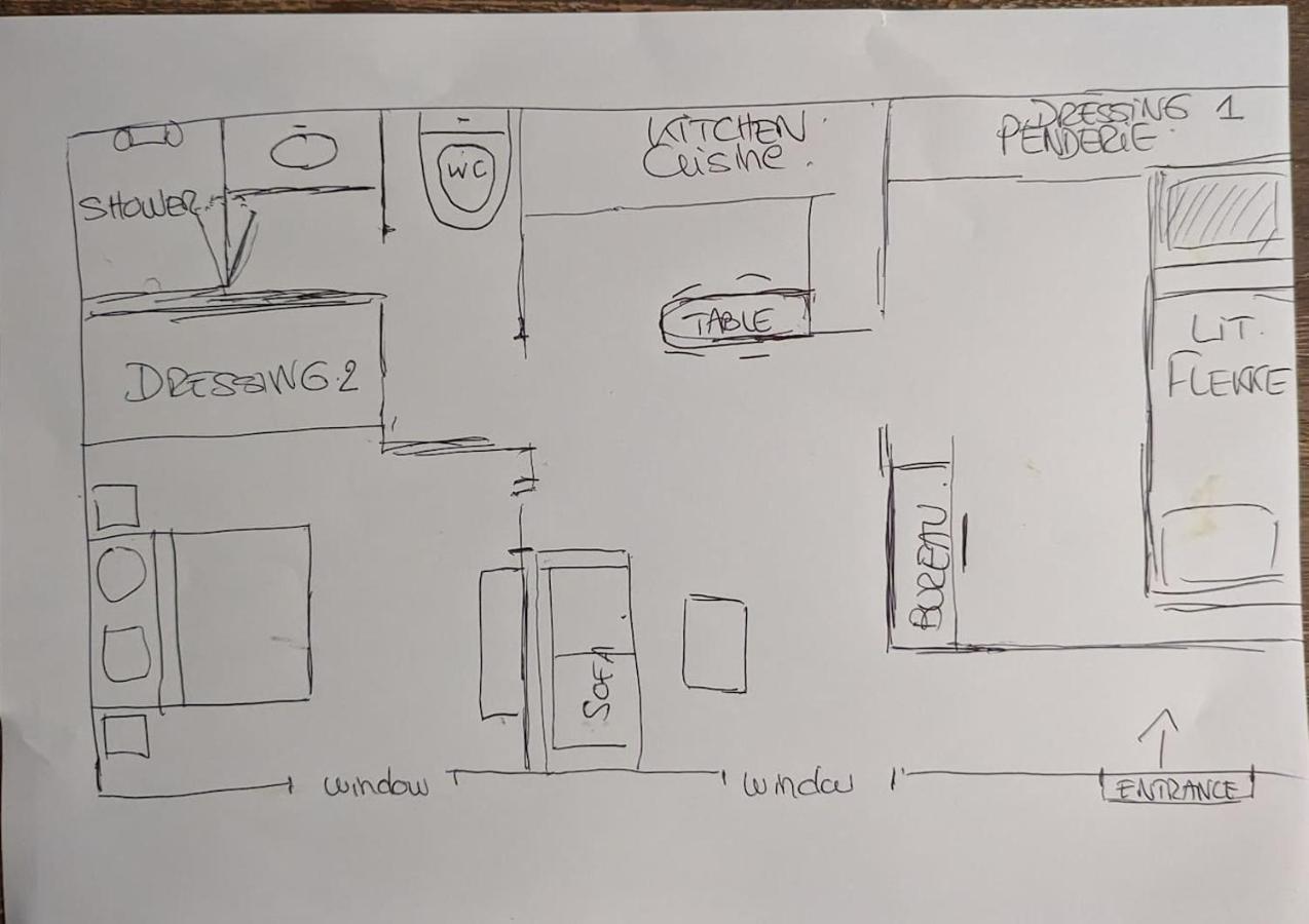 Appartement Hyper Central Et Calme, A 5 Metres De Monaco 博索莱伊 外观 照片